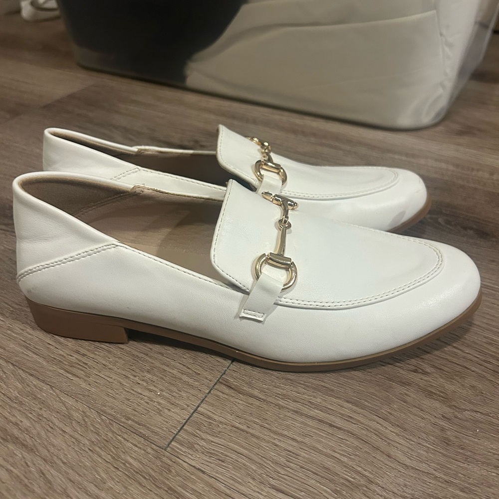 Elegant White Loafers